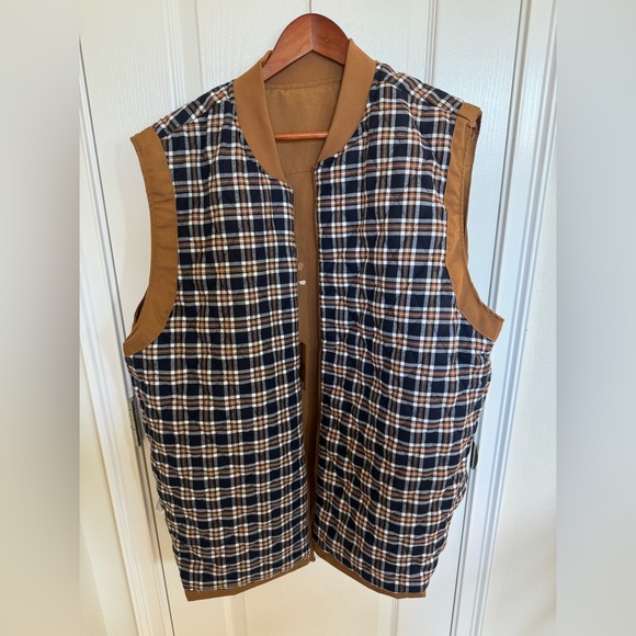 OUTLANDER Men’s Barn Vest, Tan, in XXL - Picture 7 of 8